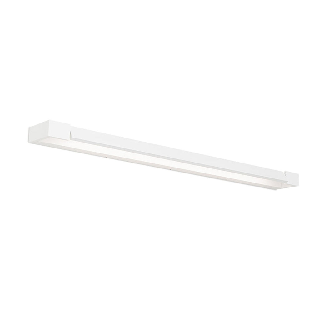 LED speillampe Marilyn hvit svingbar 90 cm IP44 montert på bad