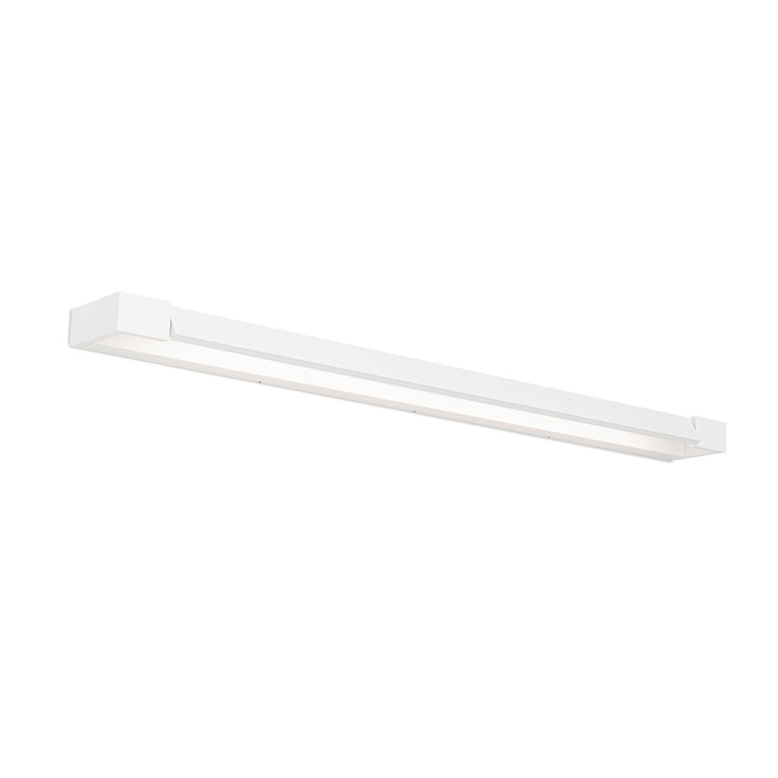 LED speillampe Marilyn hvit svingbar 90 cm IP44 montert på bad