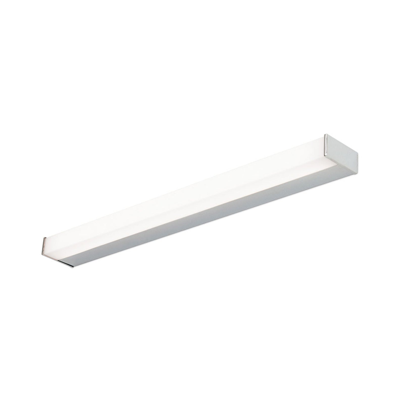 LED speillampe Marilyn krom/hvit 70 cm 17W montert på bad