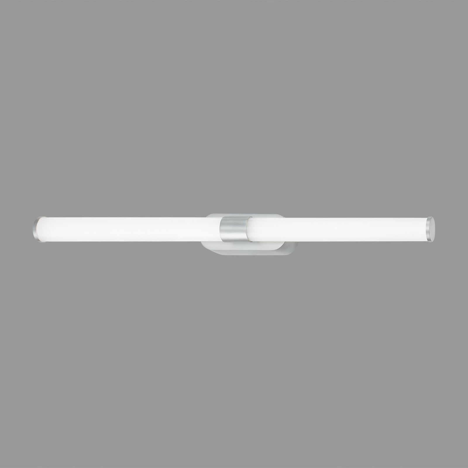 Montert LED speillampe matt krom 60 cm 9W nøytralhvit IP44 over speil