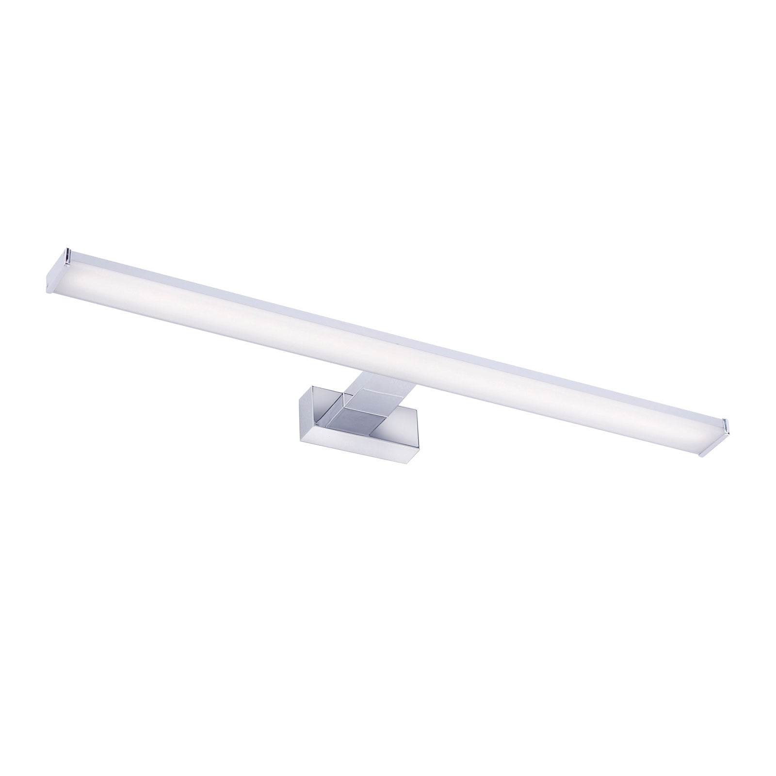 LED speillampe Mattis krom 60 cm 12W nøytralhvit for baderom