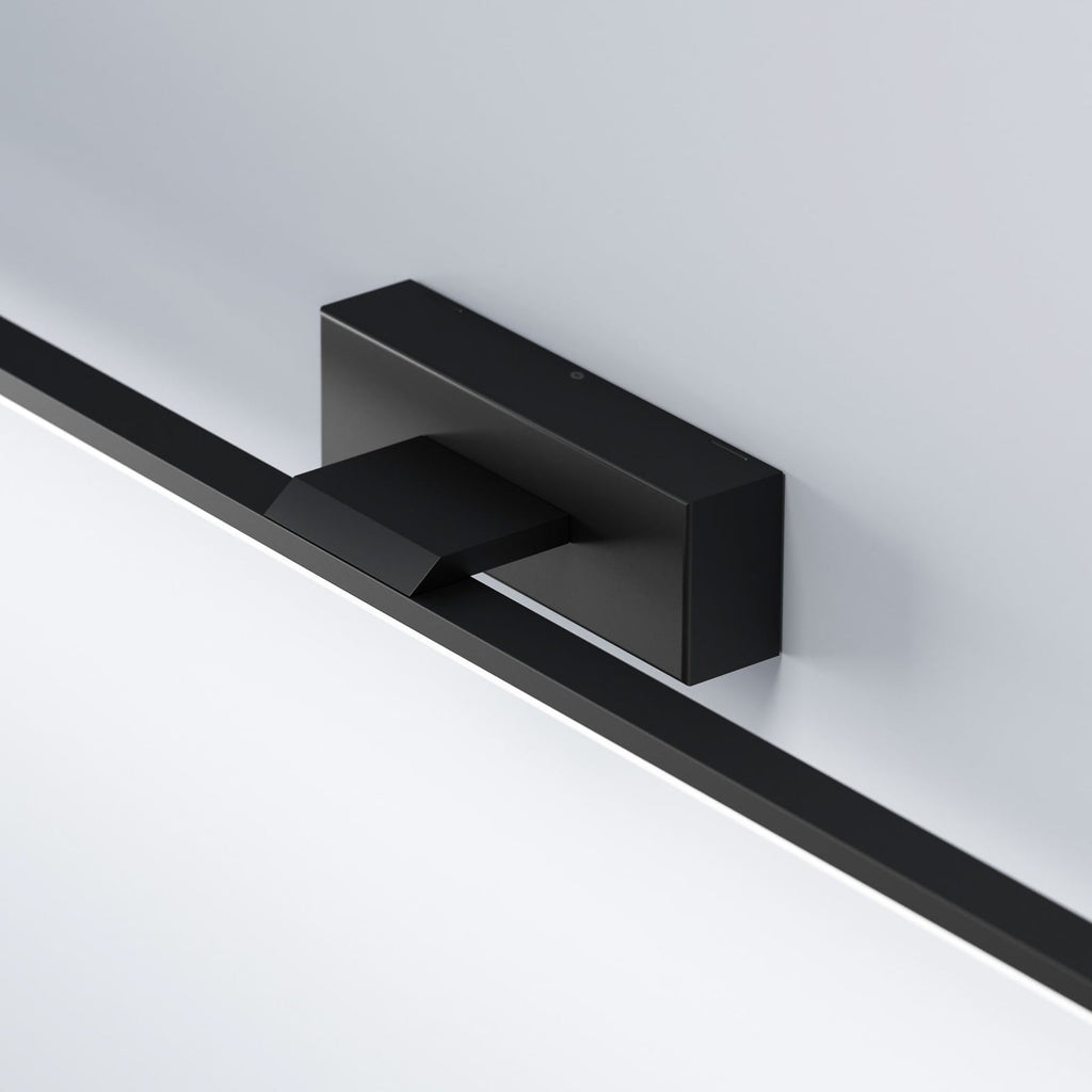 LED speillampe Miroir 80 cm svart 4000K montert