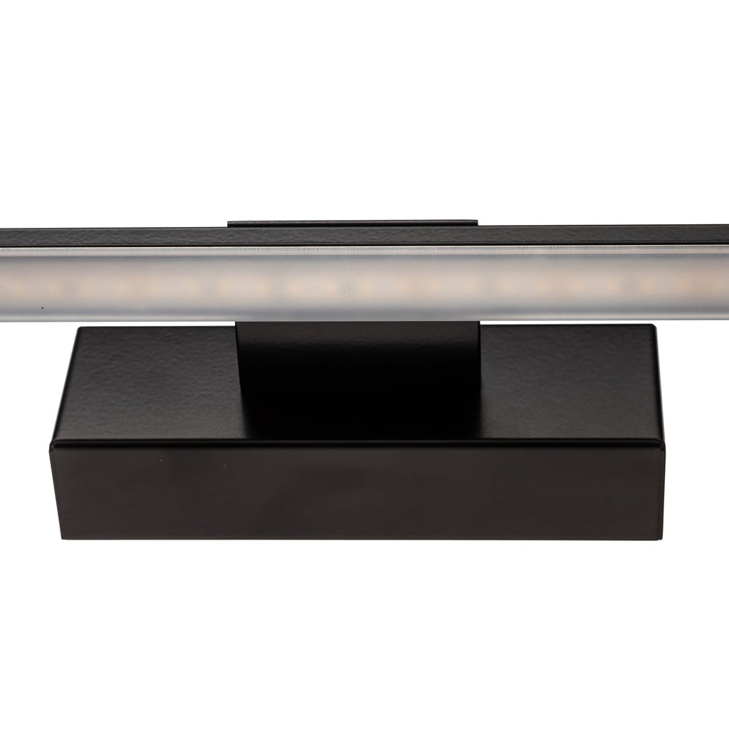 LED speillampe Miroir 80 cm svart 4000K side