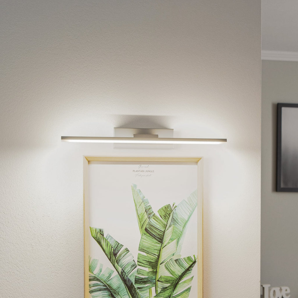 LED speillampe Miroir aluminium 40 cm 4000K IP44 forfra