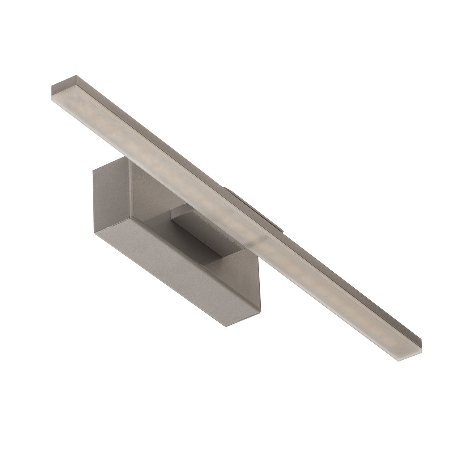 Montert LED speillampe Miroir aluminium 40 cm 4000K IP44 på bad