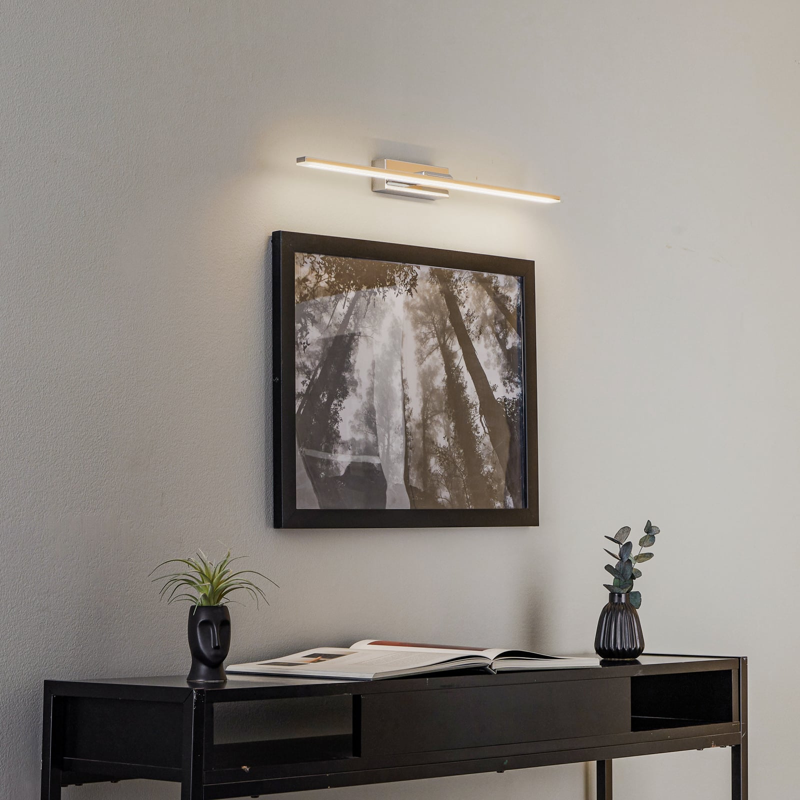 LED speillampe Miroir krom 60 cm 4000K IP44 bakside