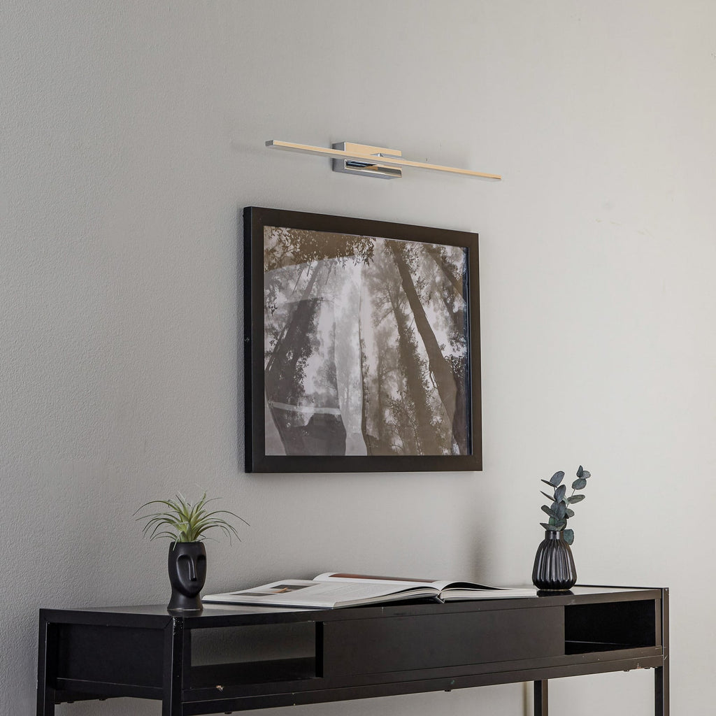 LED speillampe Miroir krom 60 cm 4000K IP44 detalj av kromfinish