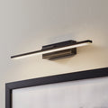LED speillampe Miroir svart 40 cm 4000K IP44 forfra