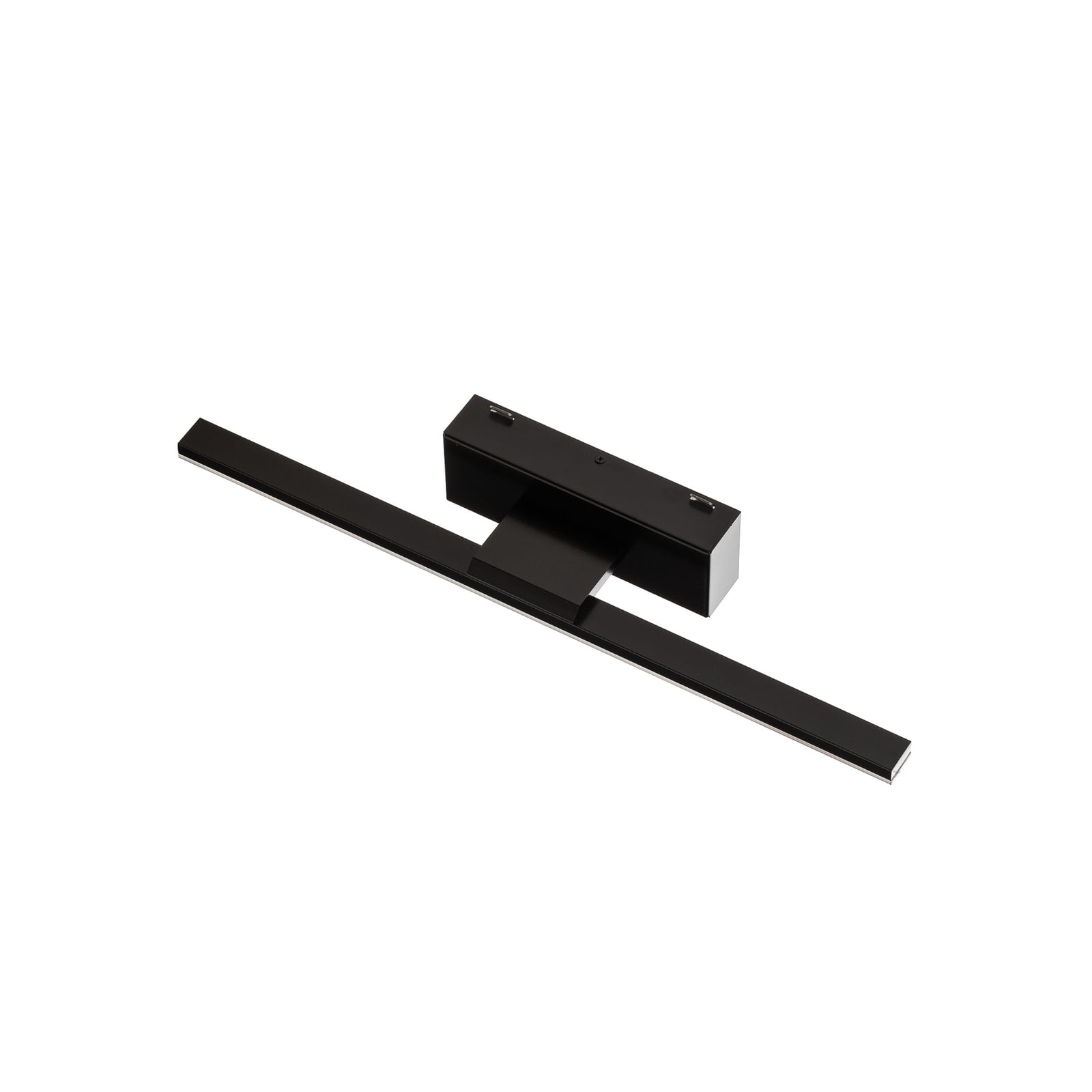 LED speillampe Miroir svart 40 cm 4000K IP44 montert på vegg