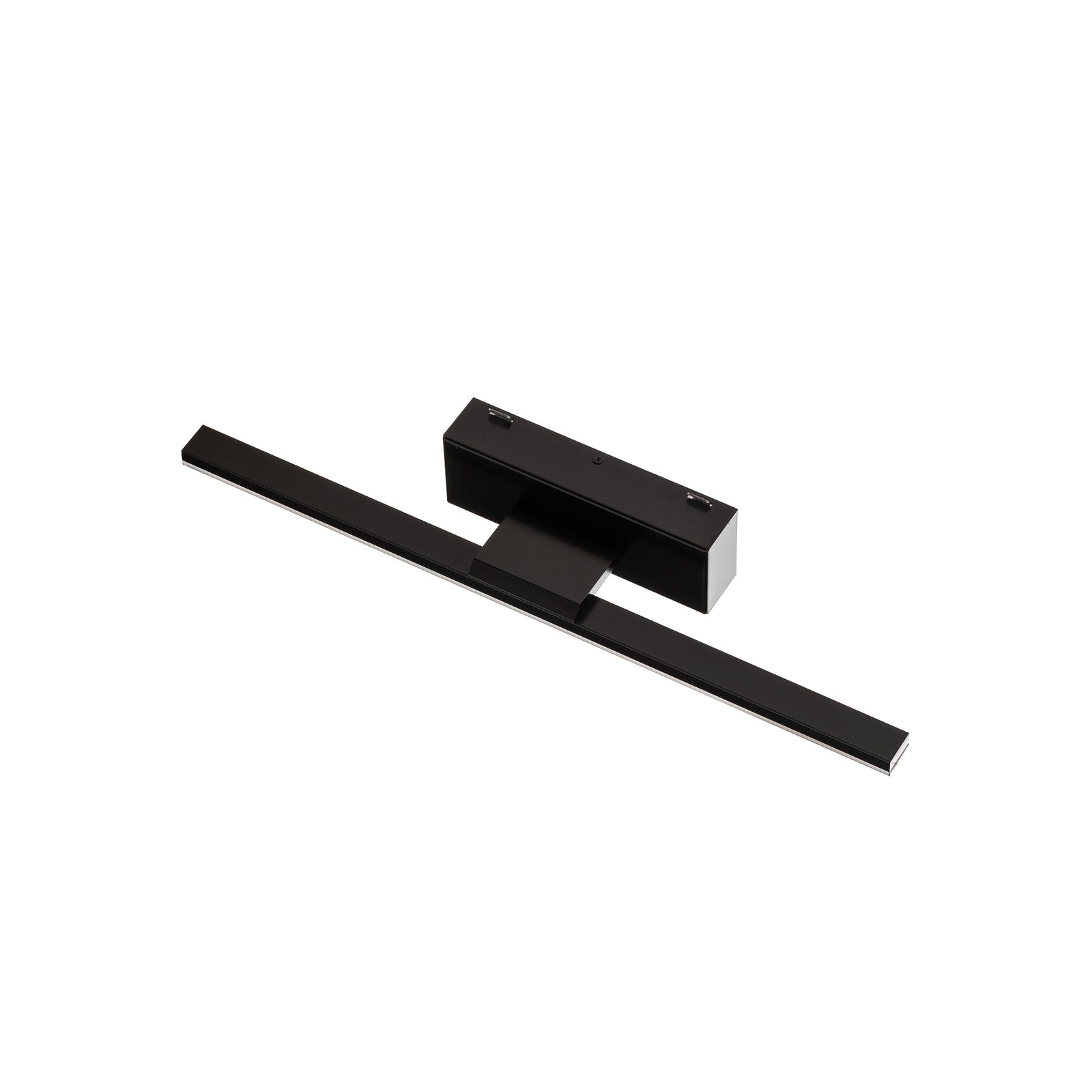 LED speillampe Miroir svart 40 cm 6,5W IP44 3000K montert på vegg