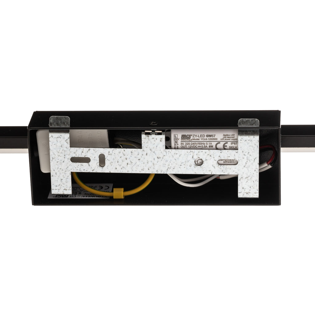 LED speillampe Miroir svart 40 cm 6,5W IP44 3000K profilbilde