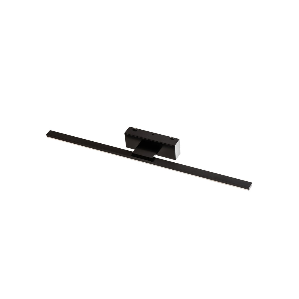 LED speillampe Miroir montert på bad i svart 60 cm 4000K IP44