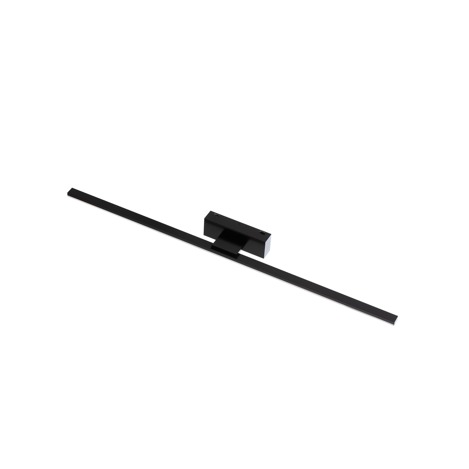LED speillampe Miroir svart 80 cm montert på vegg