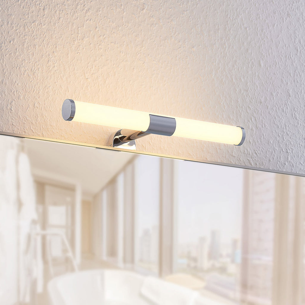 LED speillampe Naili krom bakside med festemekanismer