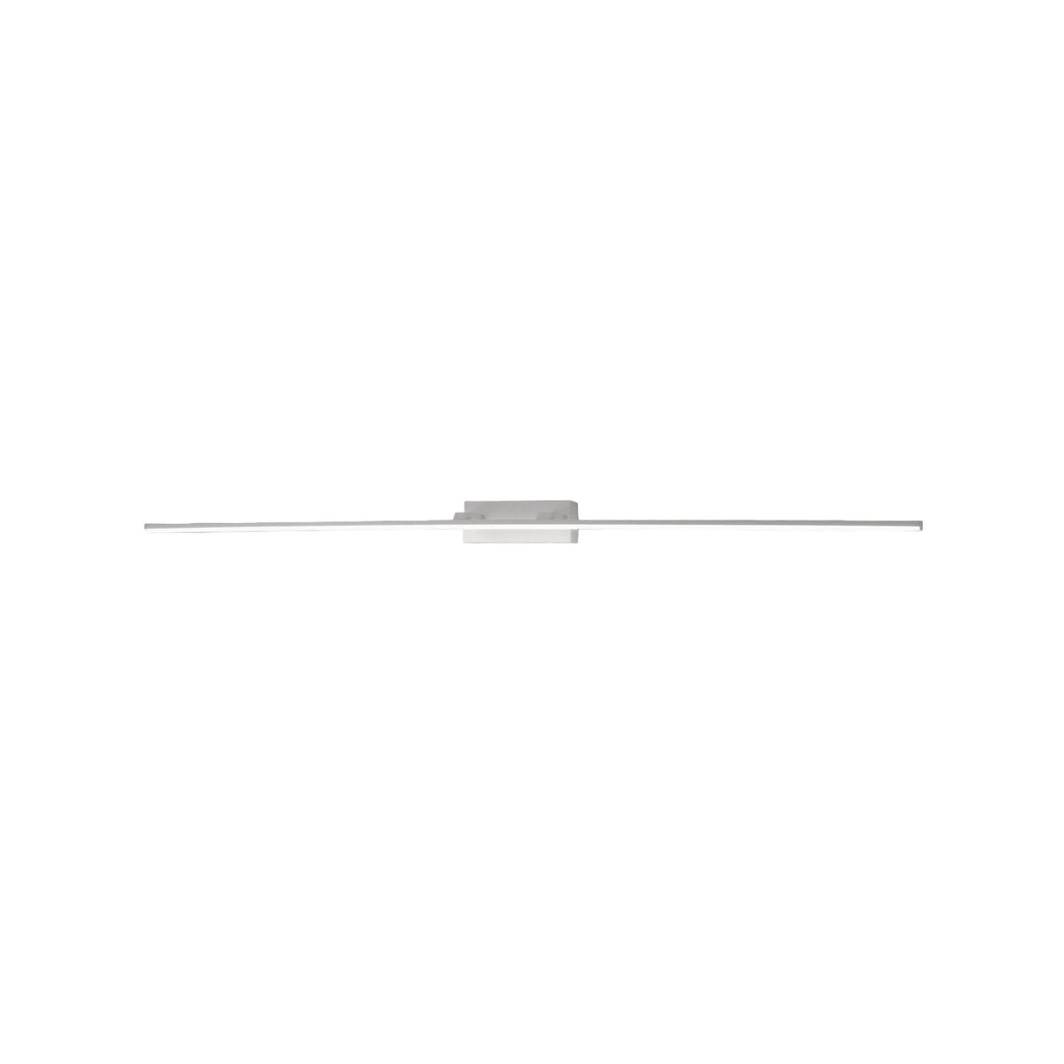 LED speillampe Nala hvit metall 110 cm forfra