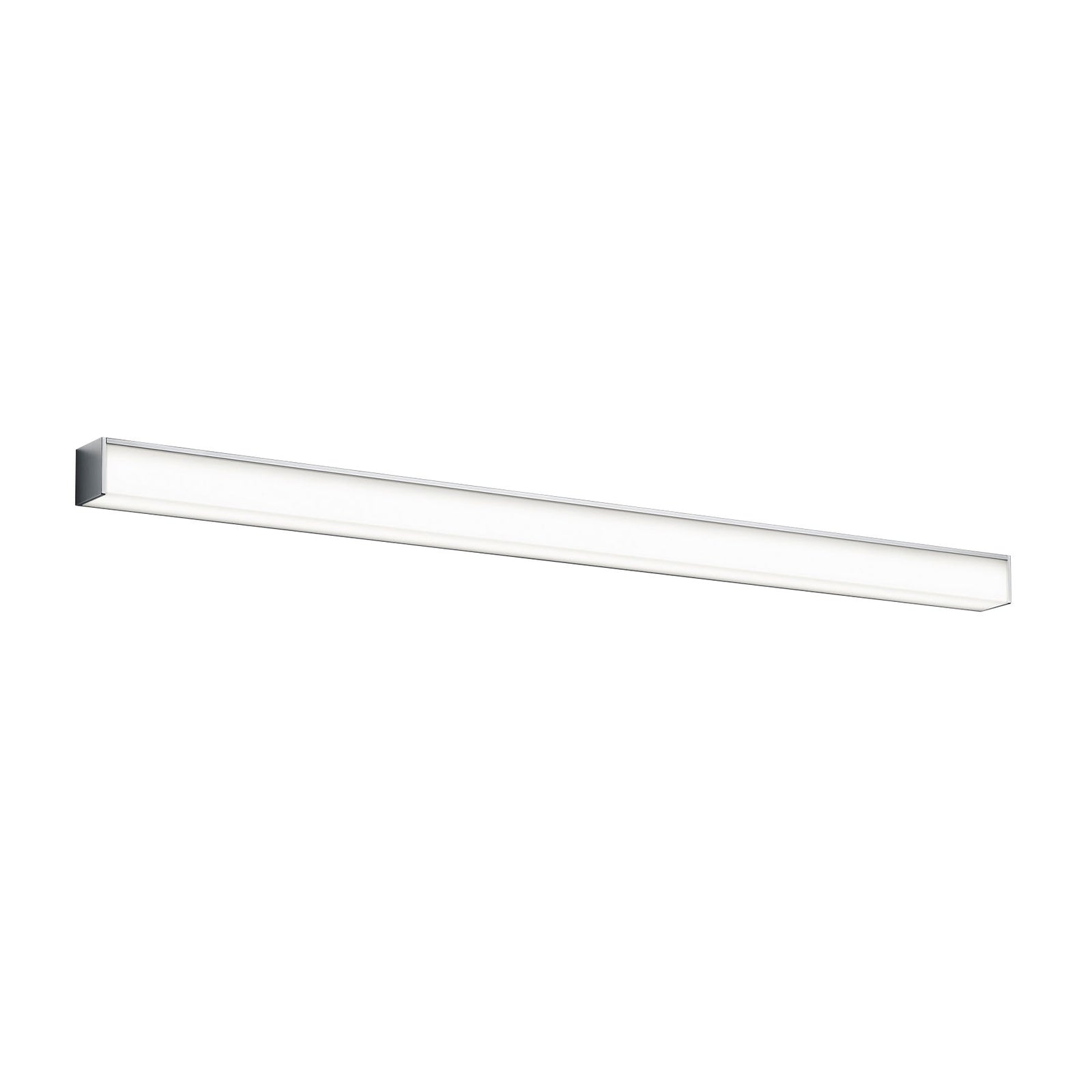 LED speillampe Nok krom/akryl 120 cm detalj av montering