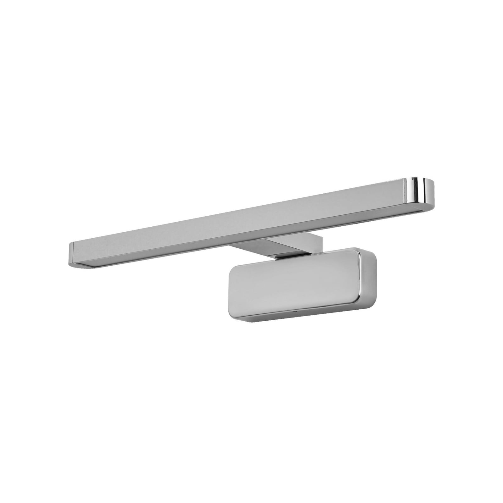 LED speillampe ORBIS DISC BAR krom montert på bad