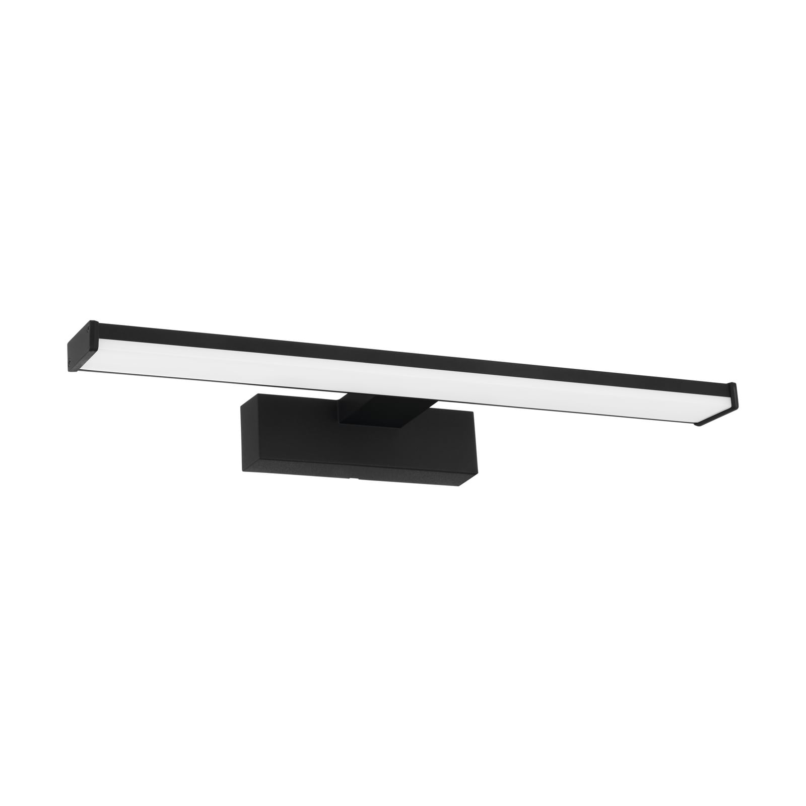 LED speillampe Pandella 1 svart aluminium 40 cm montert på bad