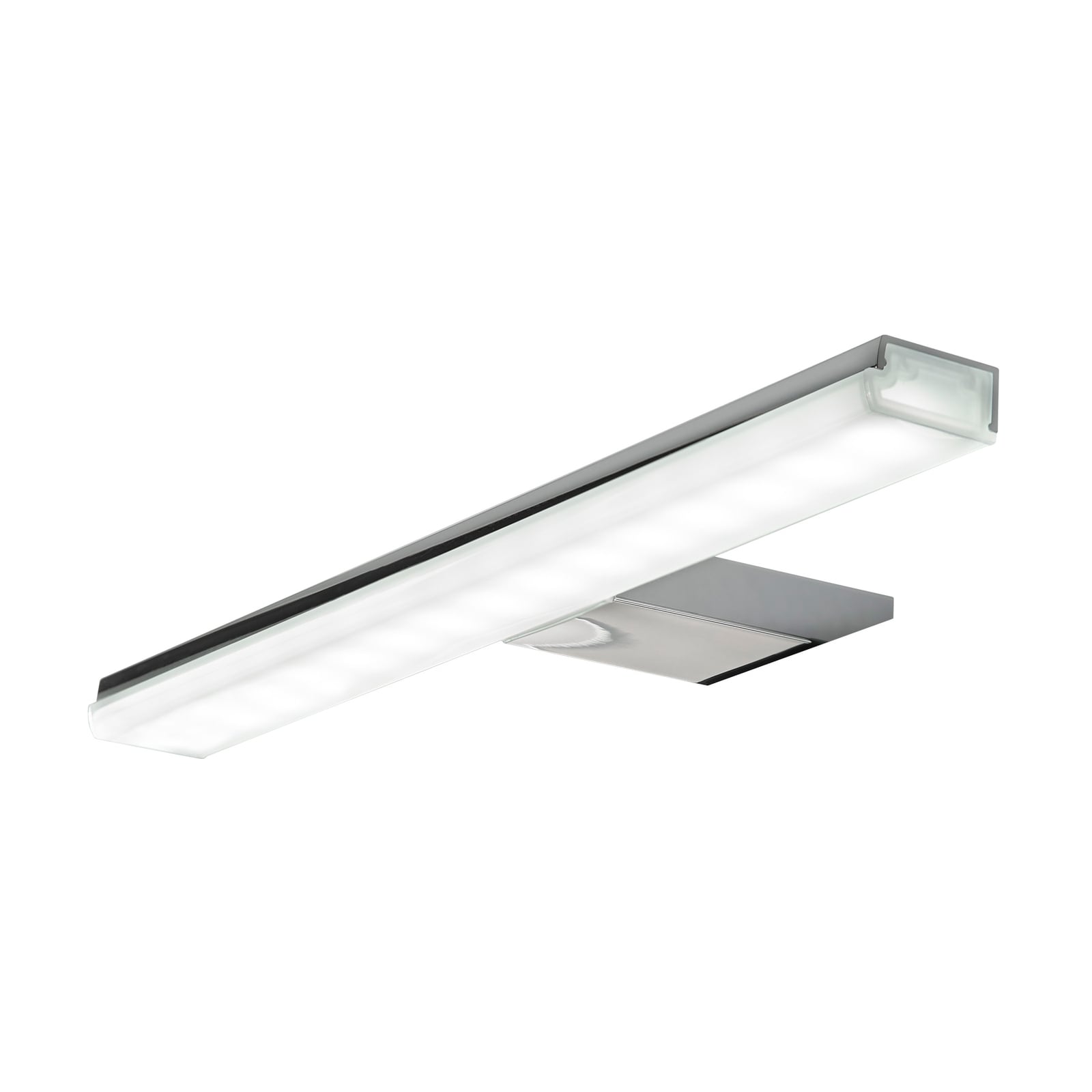 LED speillampe Pandora krom 20,8 cm 5W IP44 montert