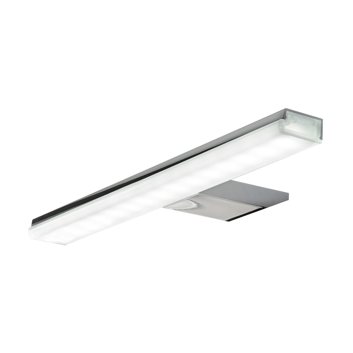 LED speillampe Pandora krom 20,8 cm 5W IP44 montert
