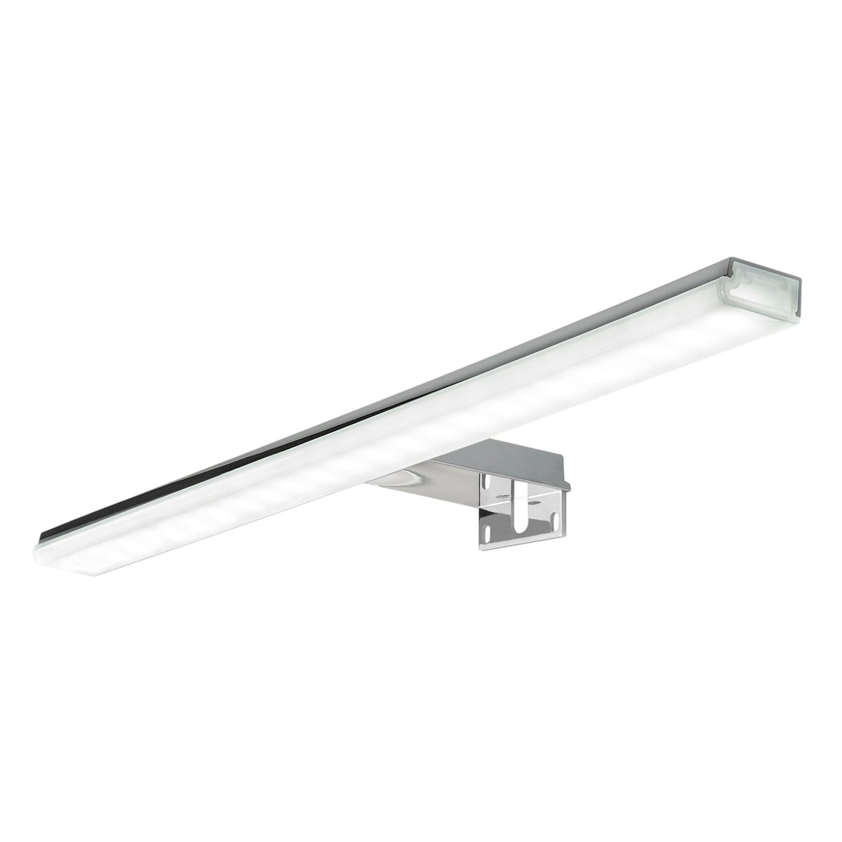 LED speillampe Pandora krom 45,8 cm 10W IP44 detalj nærbilde
