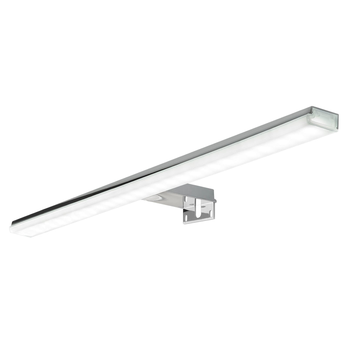 Detalj av LED speillampe Pandora krom 60,8 cm 12W IP44