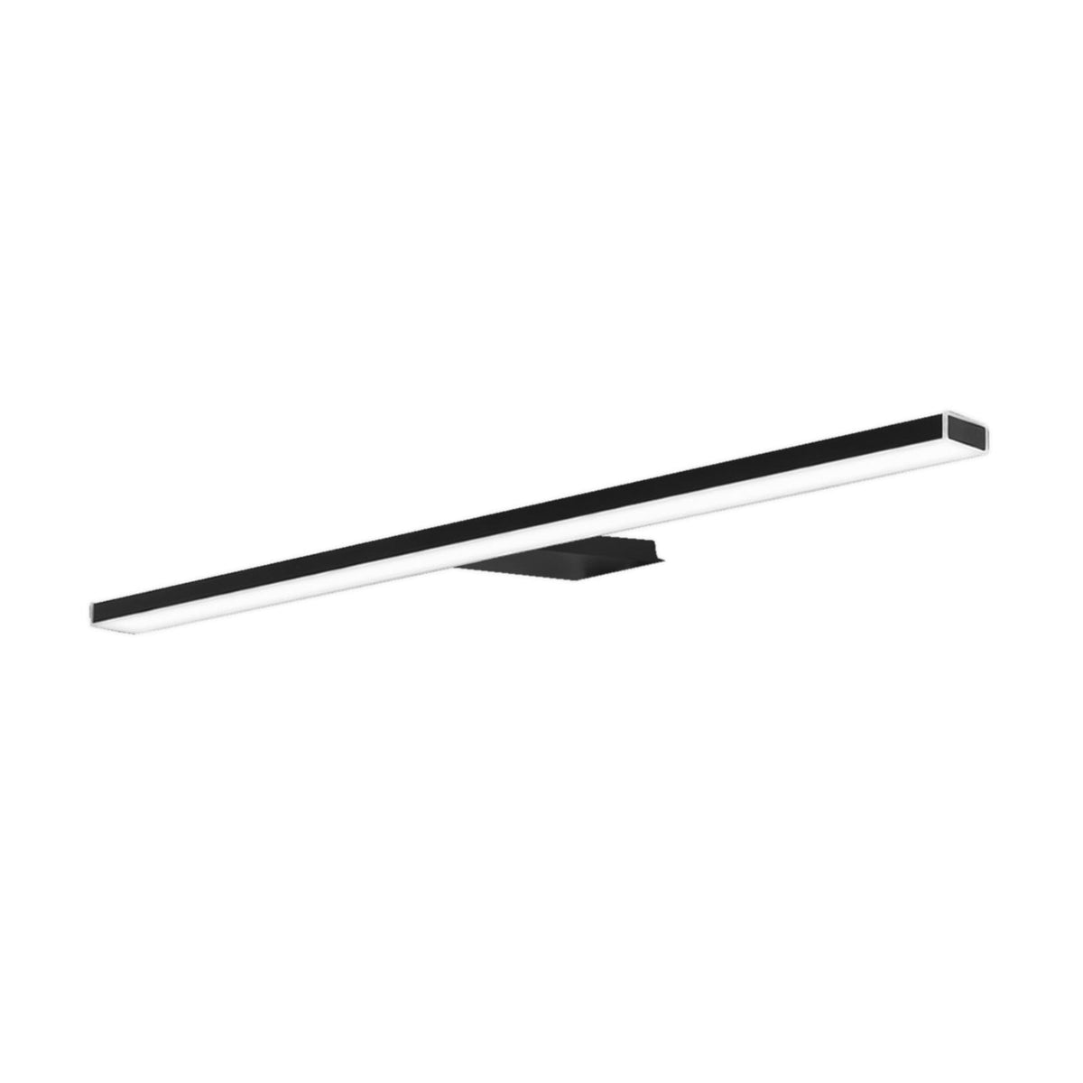 Detalj av LED speillampe Pandora svart matt 45,8 cm