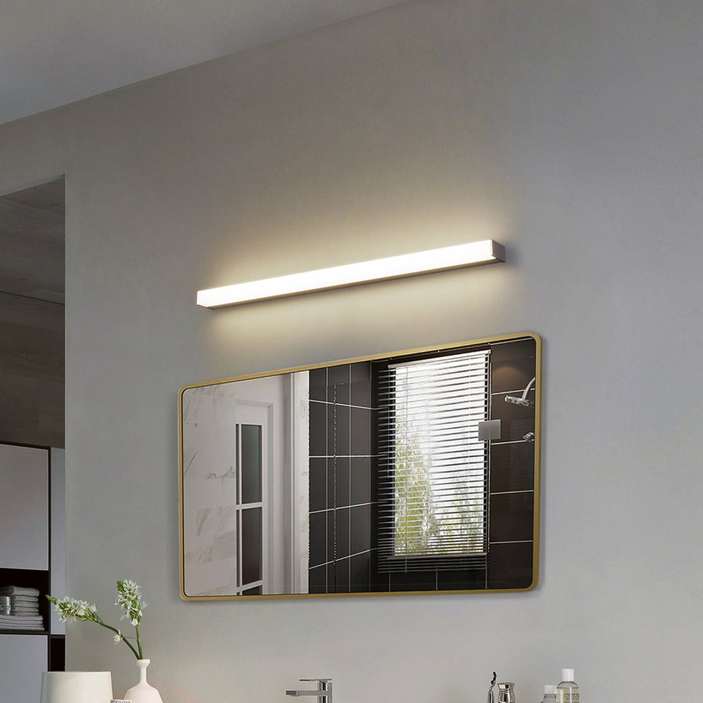 LED speillampe Philippa aluminium 89 cm IP44 bakside