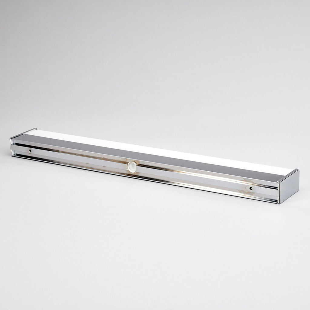 LED speillampe Philippa krom akryl 59 cm IP44 detalj kromstativ