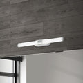 LED speillampe Runt matt krom 40 cm 4000K front