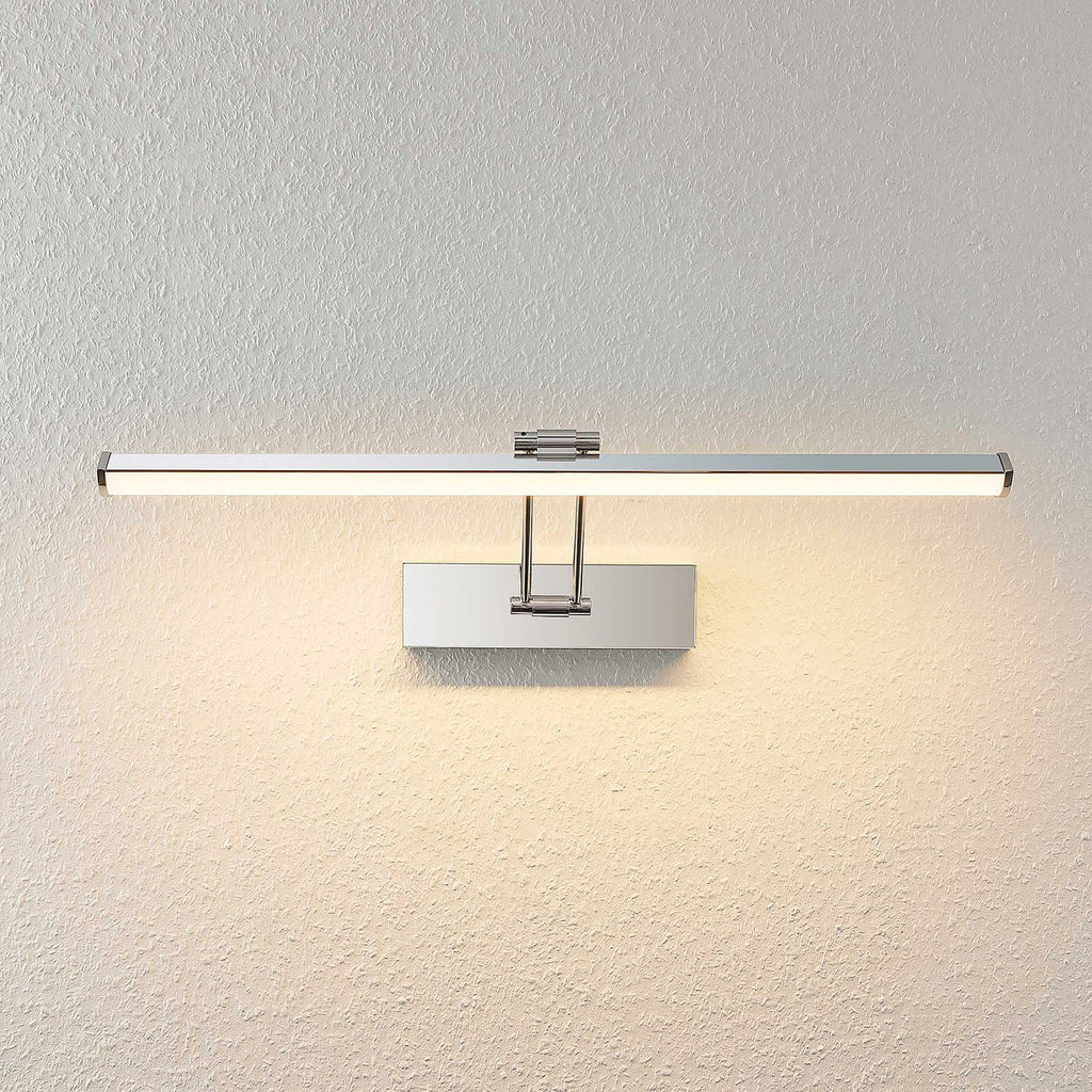 LED speillampe Sanya krom bakside og tilkobling