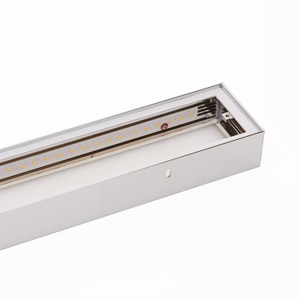 LED speillampe Theia forkrommet 60 cm IP44 montert på bad