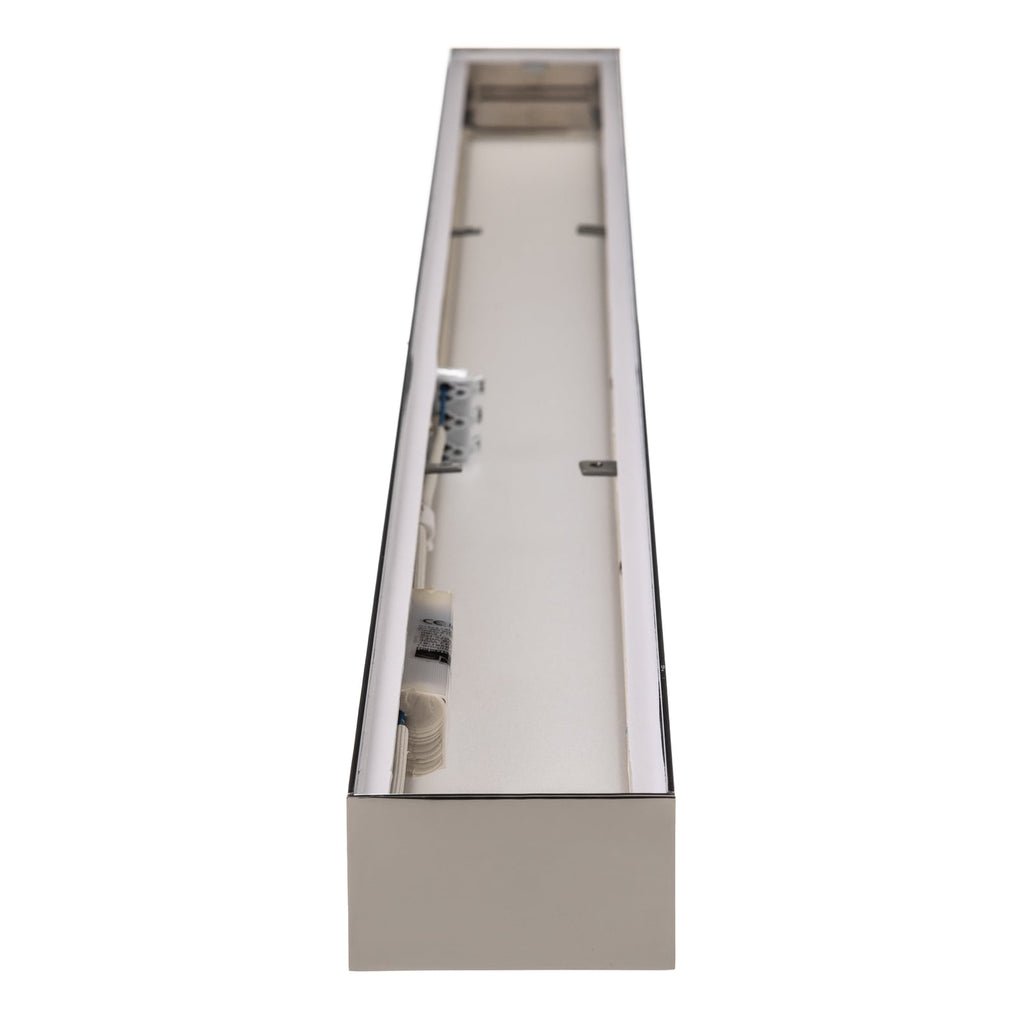 LED speillampe Theia krom 120 cm 30W IP44 sideprofil