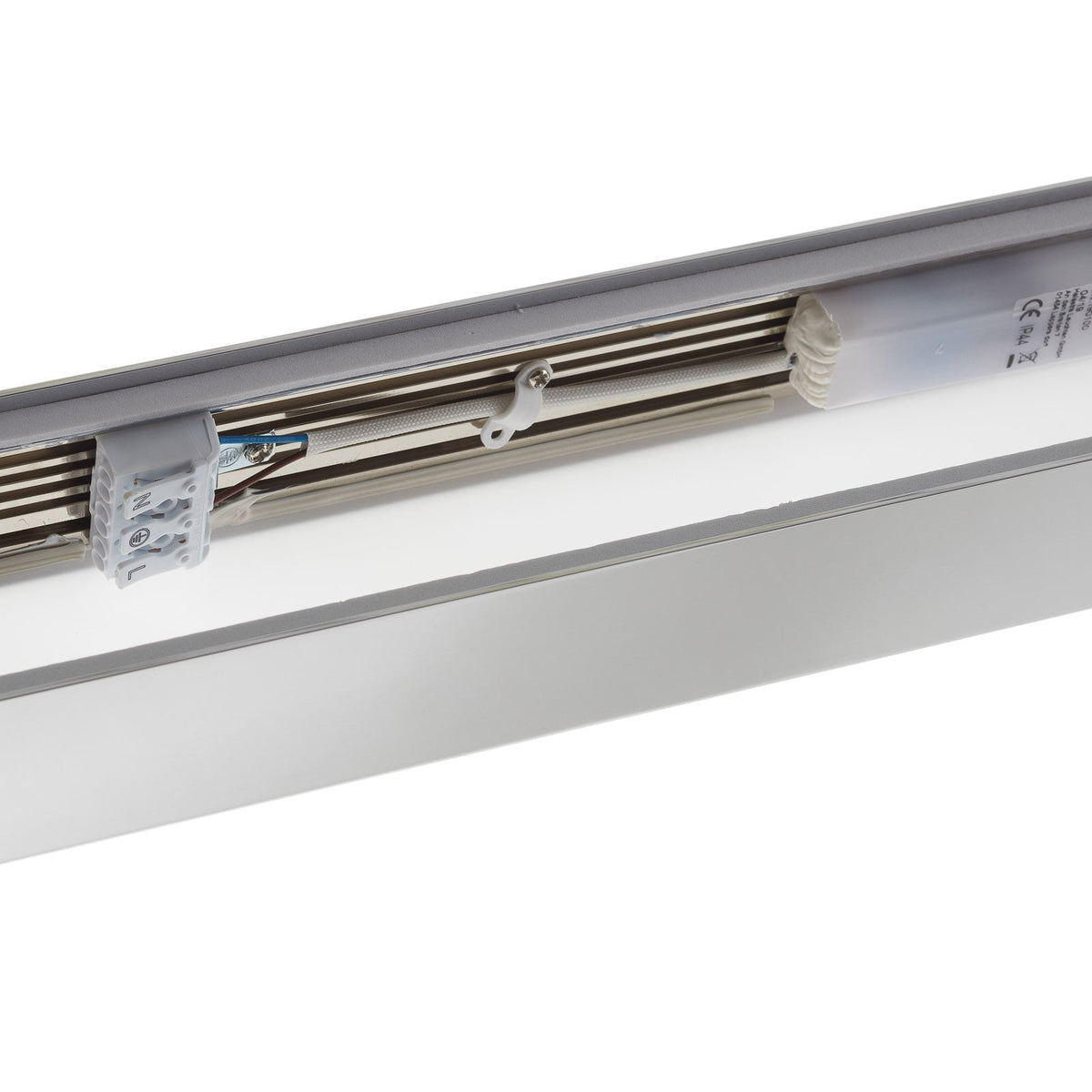 LED speillampe Theia krom metall og glass materiale