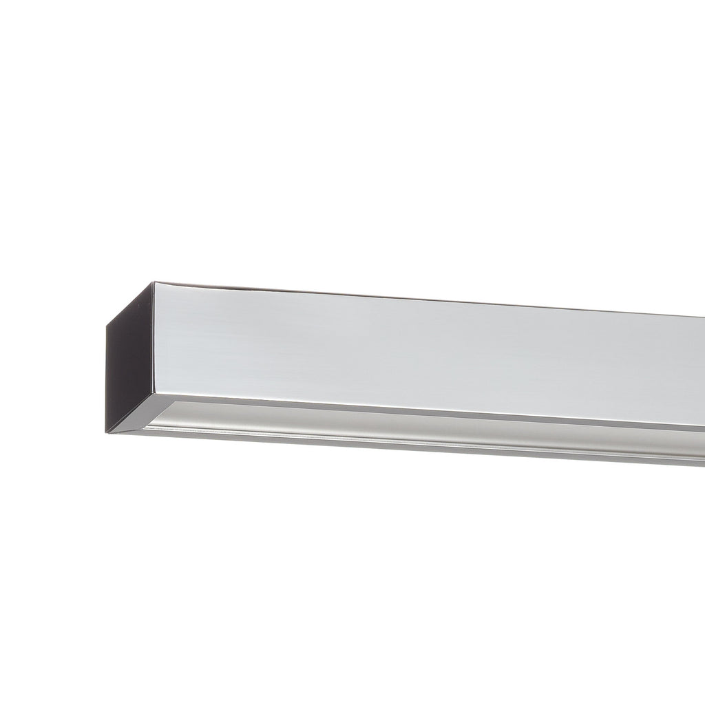 LED speillampe Theia krom montert på bad