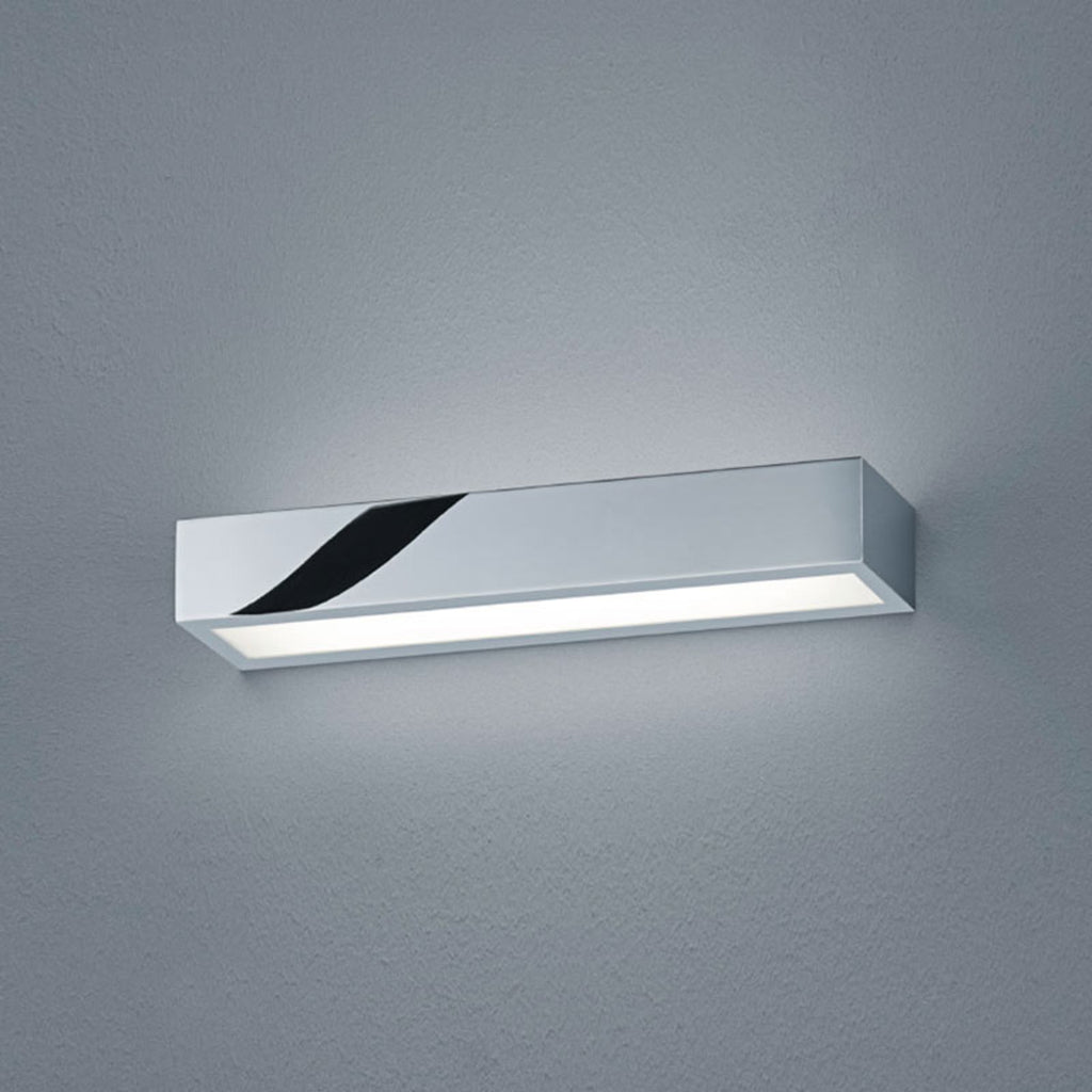 LED speillampe Theia krom 30 cm frontbilde