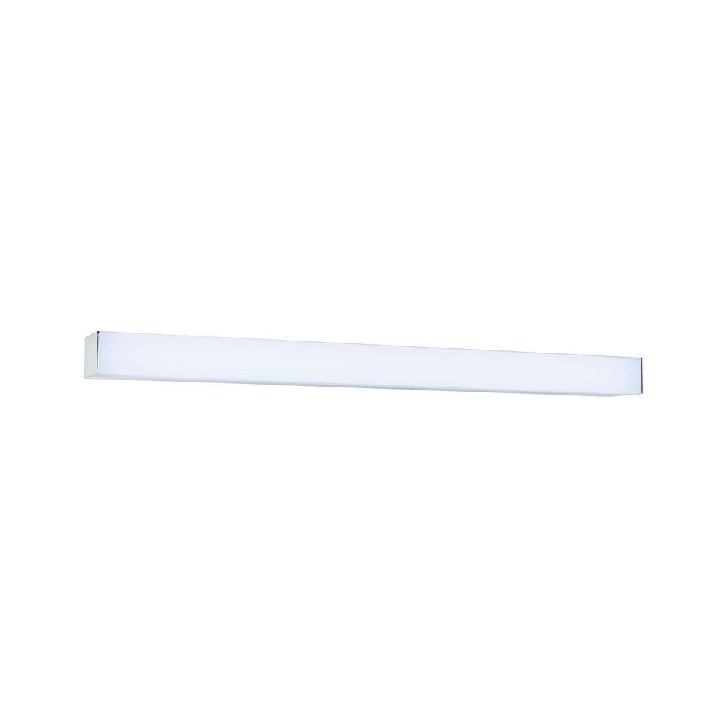 LED speillampe Tova dimbar 60 cm IP44 med fjernkontroll montert på bad