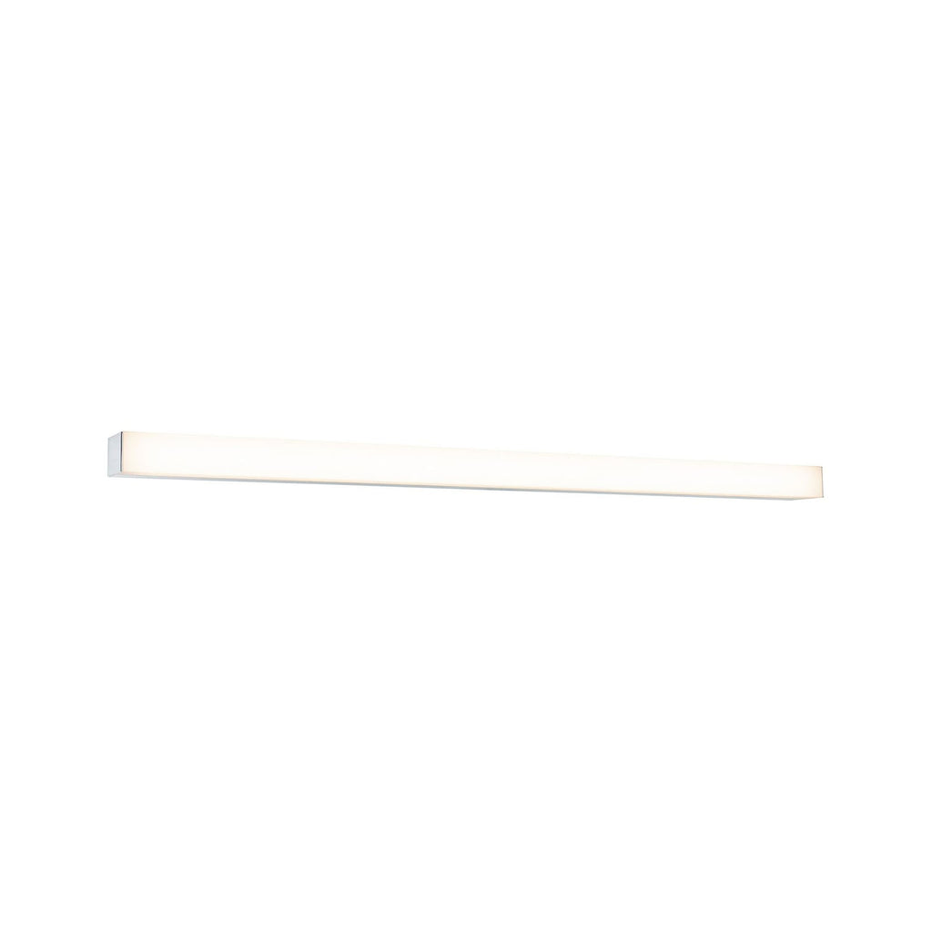 LED speillampe Tova dimbar CCT 90 cm IP44 med fjernkontroll montert på vegg