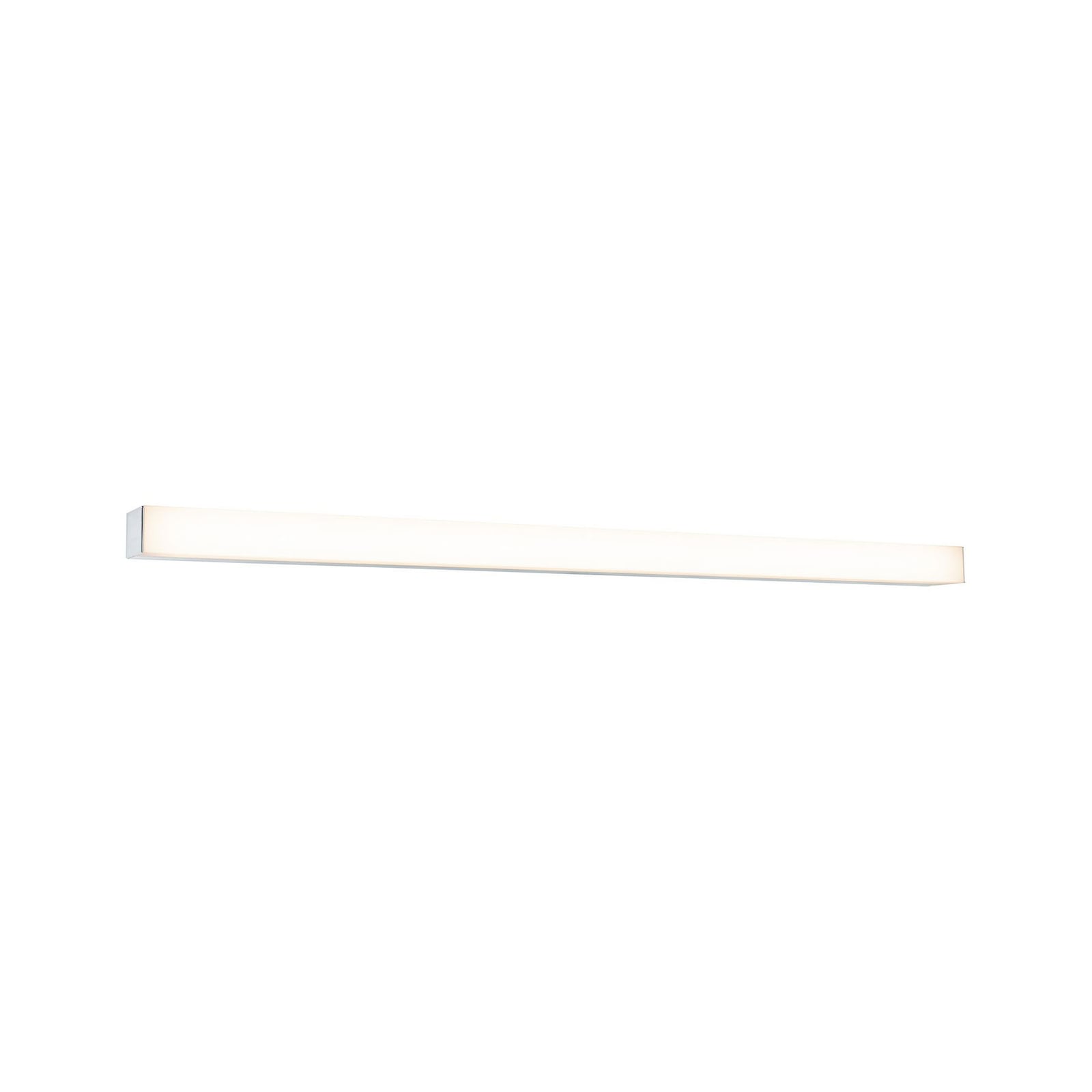 LED speillampe Tova dimbar CCT 90 cm IP44 med fjernkontroll montert på vegg