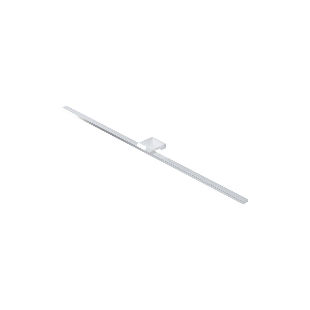 LED speillampe Triga krom aluminium montert over speil