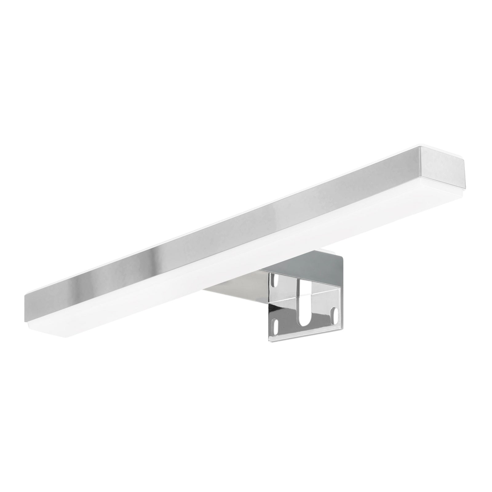 Detaljbilde av LED speillampe Veronica krom 30 cm 8W IP44