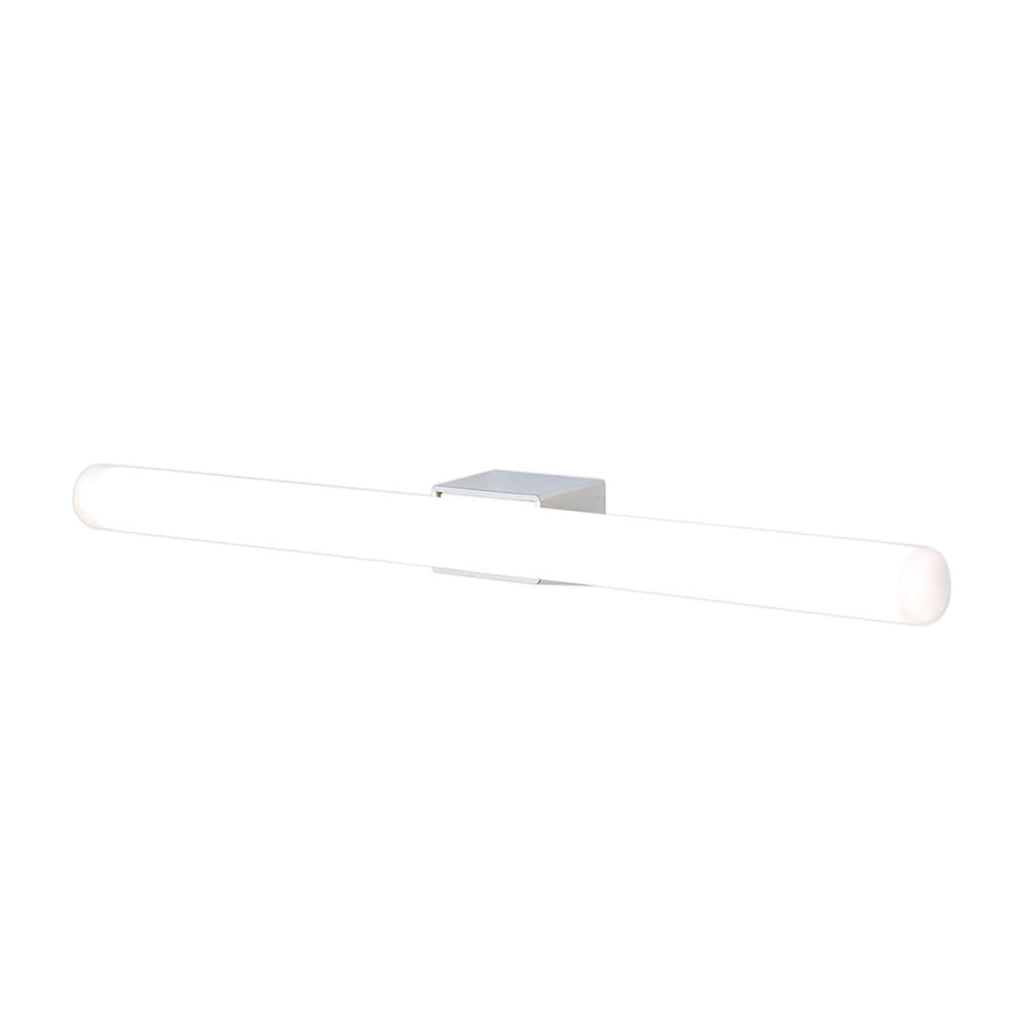 Montert LED speillampe Visagist 50 cm krom S14d 8W på baderomsspeil