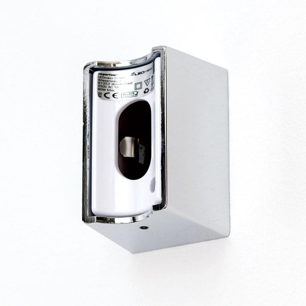LED speillampe Visagist 50 cm krom S14d 8W med varm hvit belysning