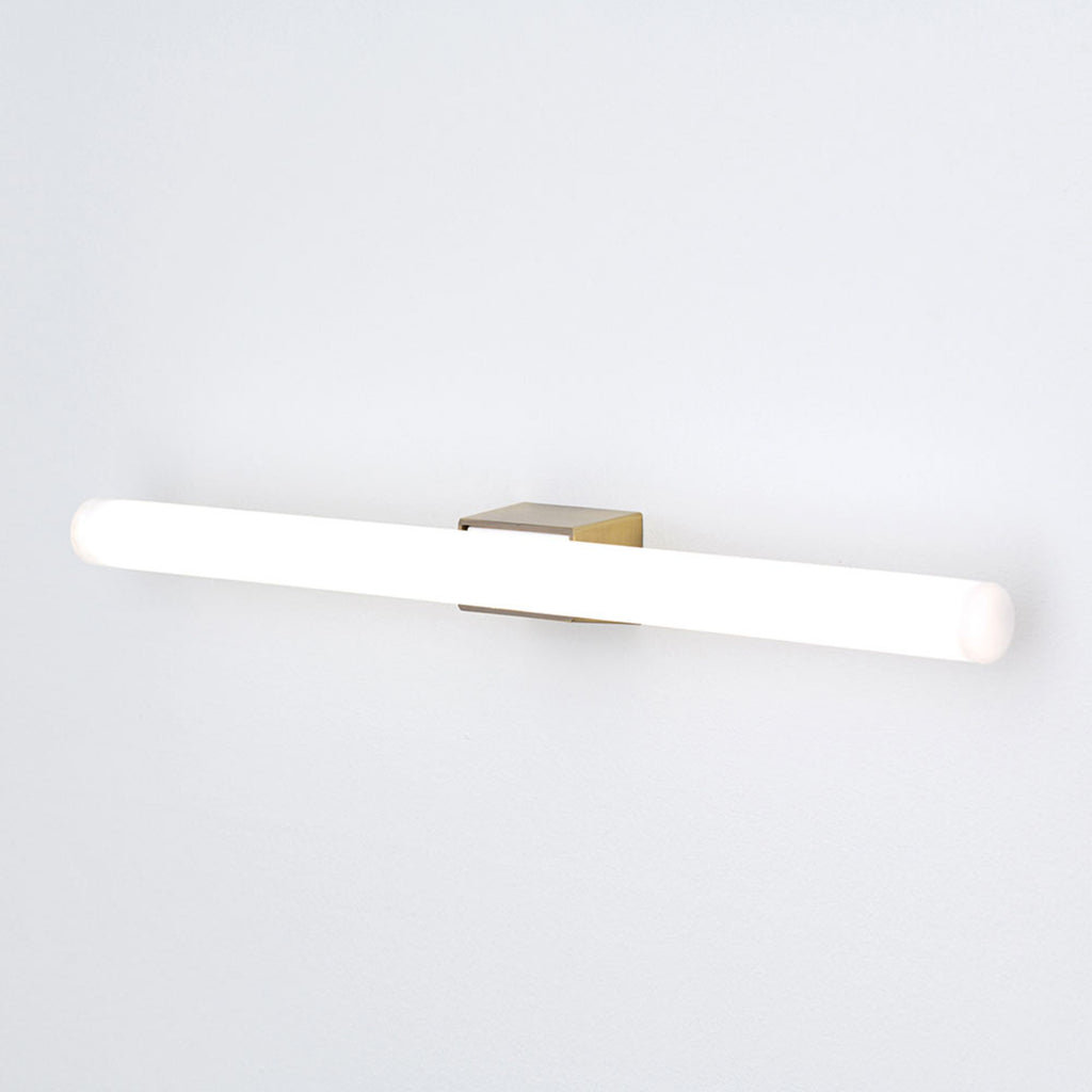 LED speillampe Visagist gammelmessing 50 cm S14d forfra