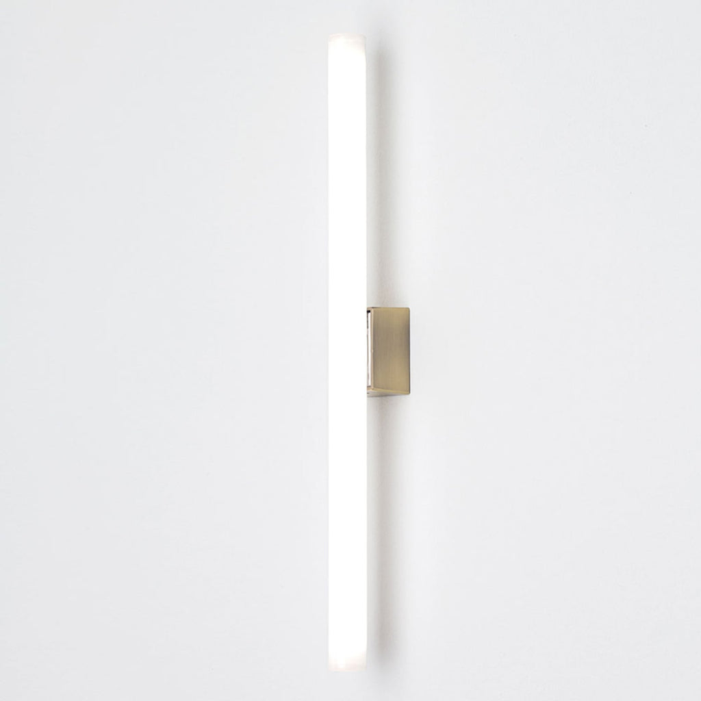 LED speillampe Visagist gammelmessing 50 cm S14d bakside