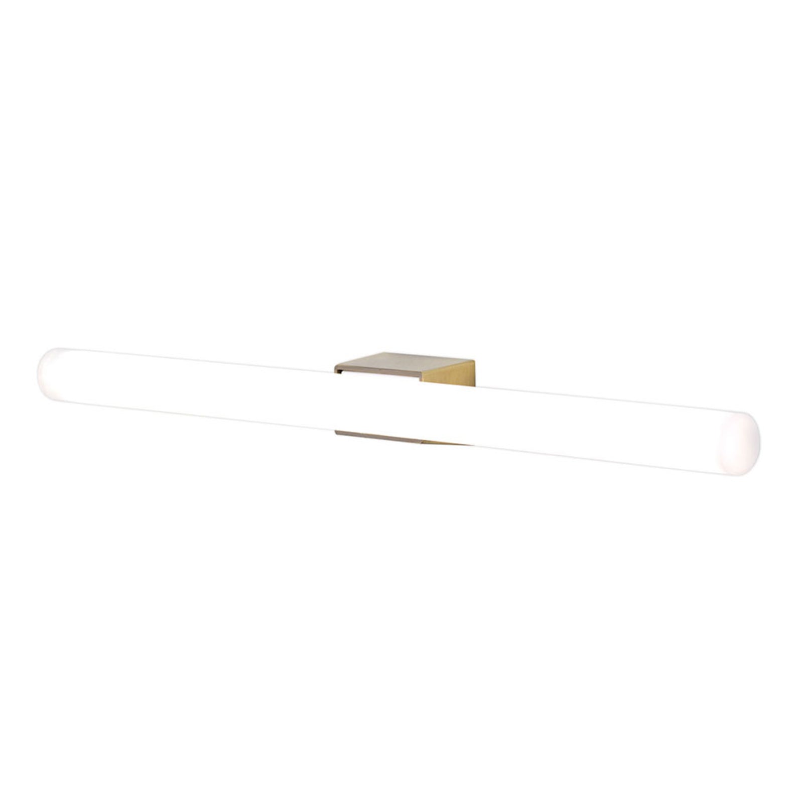 LED speillampe Visagist gammelmessing 50 cm S14d montert på baderom