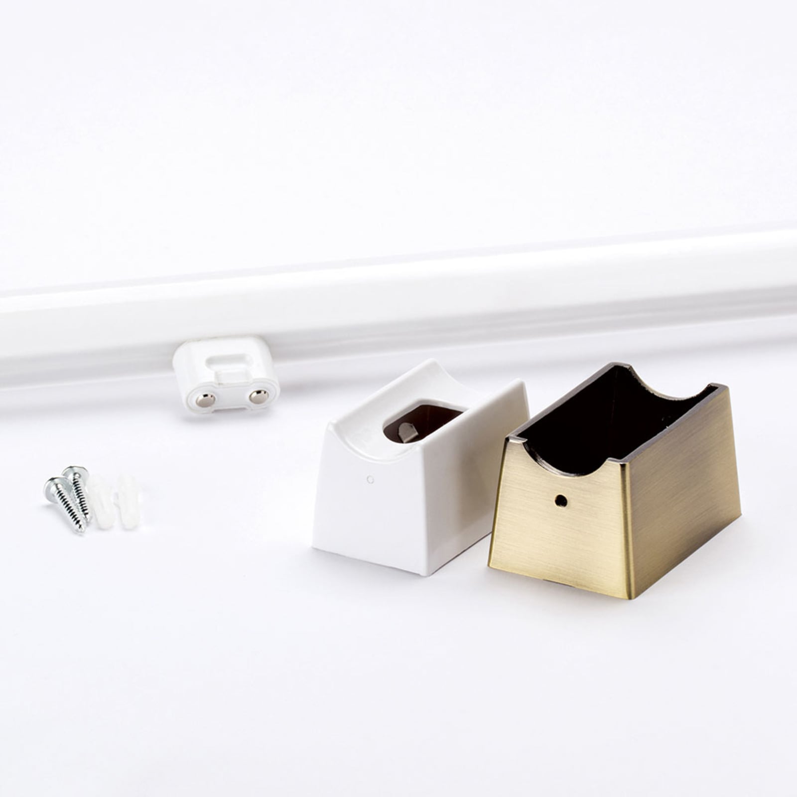 LED speillampe Visagist gammelmessing 50 cm S14d detalj av LED-lampe