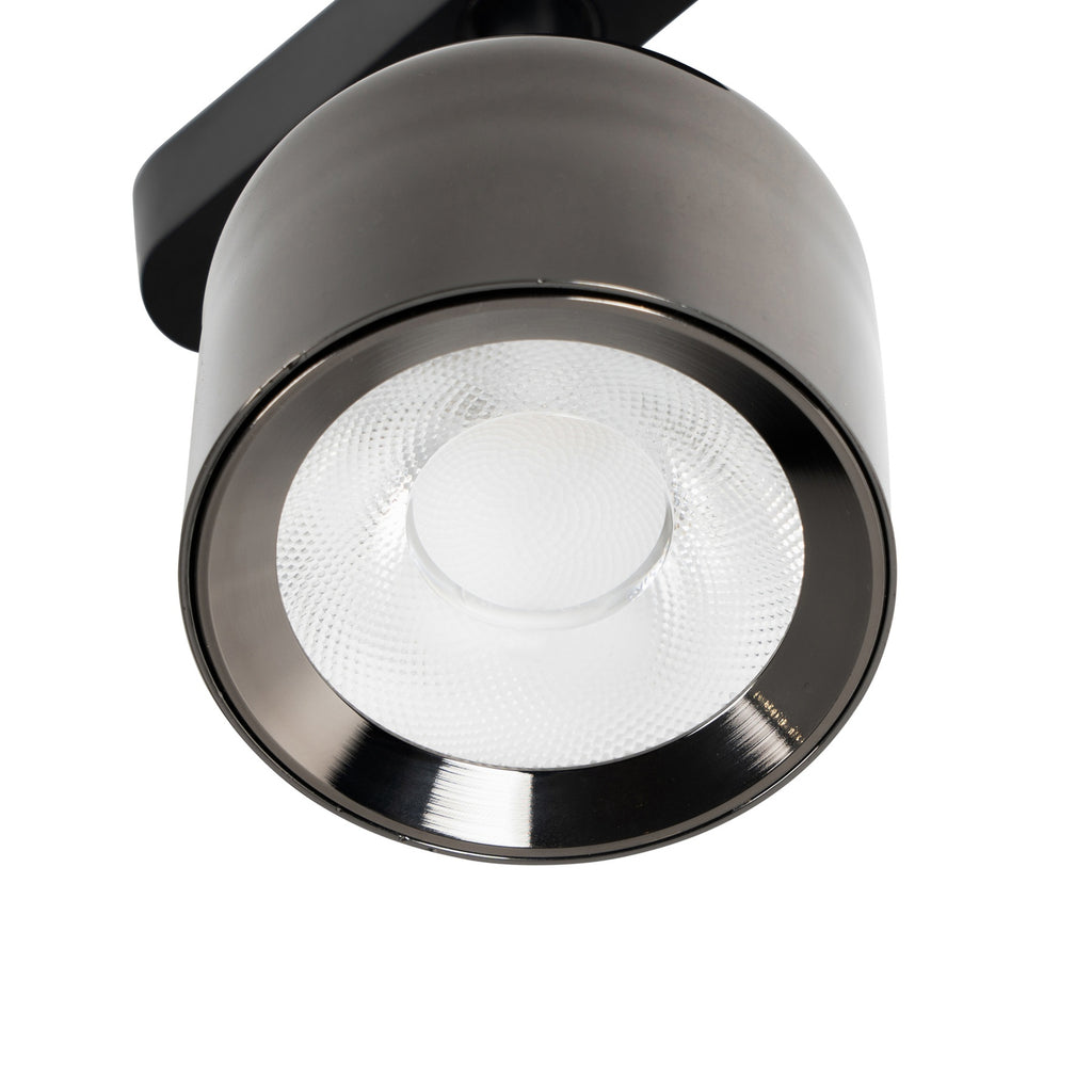 LED-spot 48V Lumaro grå aluminium Ø8,2 cm produktpakke