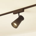 LED-spot 48V Lumaro svart Ø7 cm dimbar CCT forfra