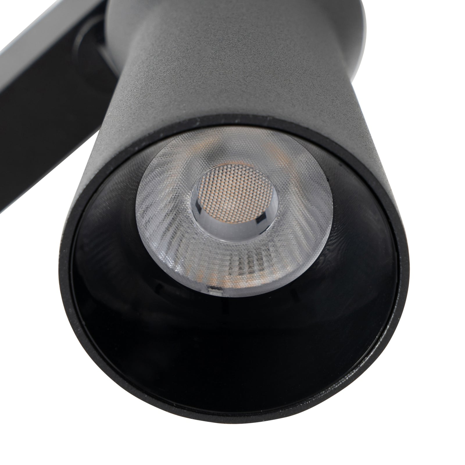 LED-spot 48V Lumaro svart Ø7 cm dimbar CCT installasjon
